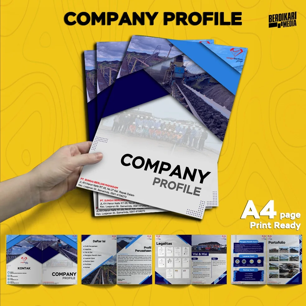 Cara Membuat Company Profile Contoh & Referensi