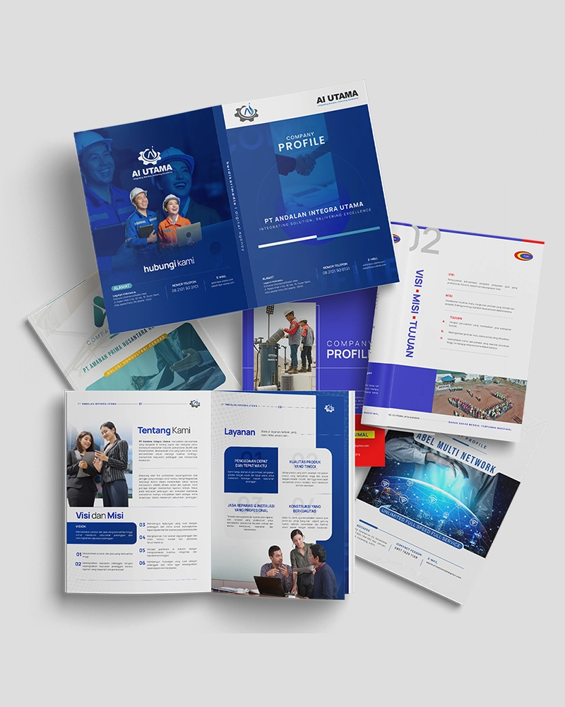 Jasa Pembuatan Desain Company Profile Perusahaan