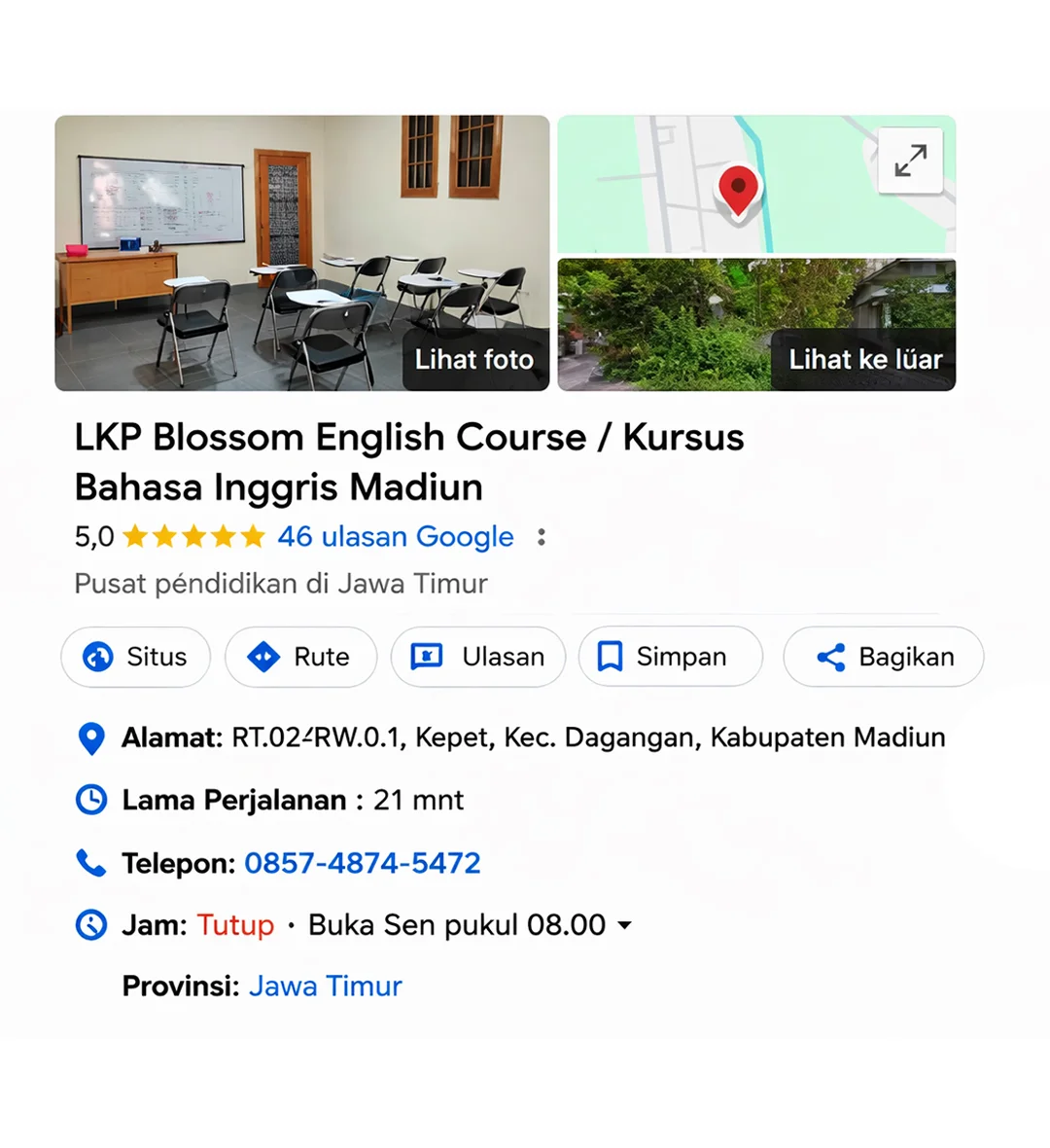 Jasa Google Maps My Bisnisku Blosoom